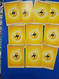 Lot of 10 Pokemon TCG Energy Cards - Electric Type - Image 1