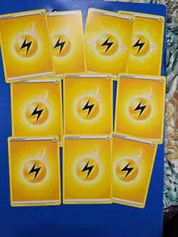 Lot of 10 Pokemon TCG Energy Cards - Electric Type - Image 3