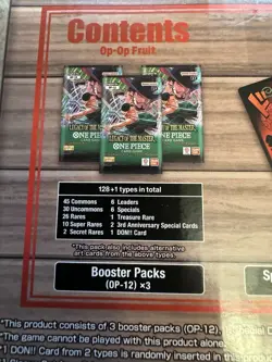5 Boxes One Piece TCG Devil Fruits Collection Vol 3 DF-03 Cards New Sealed 5 Box - Image 4