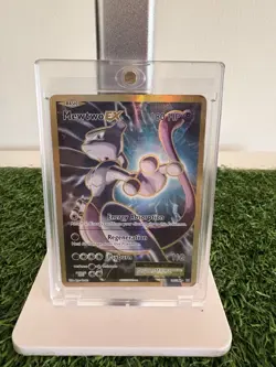 2016 Pokemon Mewtwo EX Full Art Ultra Rare Holo Evolutions 103/108 TCG Card - Image 1