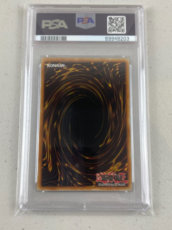 2021 Blue Eyes White Dragon MGED-EN001 1st Edition GOLD Rare Yugioh Card PSA 9 - Image 2