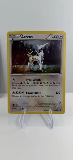 Arceus XY197 Black Star Promo Holo Pokemon Card English TCG - Image 1