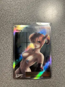Custom Poke Mon Misty Waifu Bikini Card Read Description 💦 - Image 1