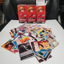 3 One Piece Card Game OP-13 Carrying on His Will Japanese Unsealed 418 Cards PK5 - Image 3