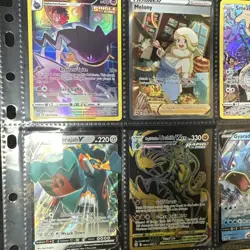POKEMON CARDS BUNDLE V or VMAX ULTRA RARE FULL HOLO CARD + HOLO SHINY CARDS - Image 4