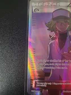 Pokemon XY Premium Trainer Collection 2017 N Full Art Holo Rare Card 105a/124 - Image 2