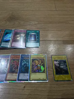 YuGiOh Cards Lot English 3 Egyptian Gods Dark Magician Obelisk Dark Paladin - Image 2