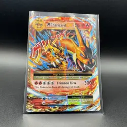 M Charizard EX 13/108 XY Evolutions Holo Pokemon Card LP, Clean Front. - Image 1