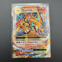 M Charizard EX 13/108 XY Evolutions Holo Pokemon Card LP, Clean Front. - Image 4