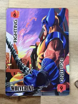 1995 Marvel Overpower Card Game CCG TCG Promo Wolverine LP/NM - Image 1