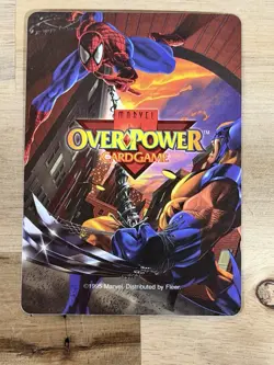 1995 Marvel Overpower Card Game CCG TCG Promo Wolverine LP/NM - Image 2