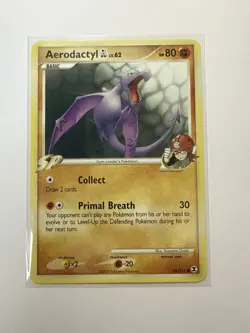 Pokemon TCG Aerodactyl Rising Rivals Card 55/111 Regular LP - Image 3
