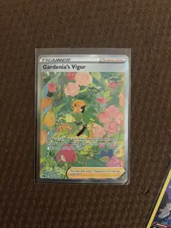 Gardenia’s Vigor Crown Zenith Trainer Card - Pokemon - Image 2