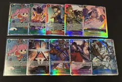 ONE PIECE BULK SR LOT! 10 SR CARDS! - Image 1