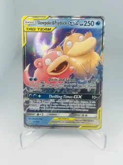 Slowpoke & Psyduck GX 35/236 Unified Minds Ultra Rare Pokemon TCG Card - Image 1