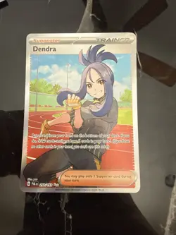 Dendra - 250/193 - Paldea Evolved Ultra Rare Full Art Pokemon Card NM - Image 1