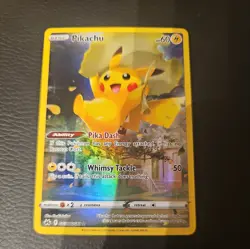 Pokemon Card Pikachu GG30/GG70 Galarian Gallery Crown Zenith Near Mint - Image 2