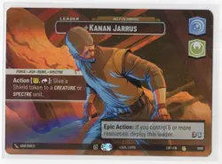 Star Wars Unlimited LotF Showcase Foil Card LOF1008 Kannan Jarrus - Image 1