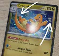 DOUBLE WHOLE SWIRL 🌀💫Dragonite 149/165 Cosmos Promo 151 Sams Club Pokemon Card - Image 1