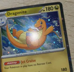 DOUBLE WHOLE SWIRL 🌀💫Dragonite 149/165 Cosmos Promo 151 Sams Club Pokemon Card - Image 2