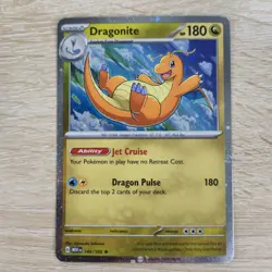 DOUBLE WHOLE SWIRL 🌀💫Dragonite 149/165 Cosmos Promo 151 Sams Club Pokemon Card - Image 3