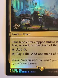 Starting Town - Universes Beyond: Final Fantasy Pre Release Foil 2025 - Image 3