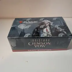 MTG Innistrad Crimson Vow Draft Booster Box - 36 Packs - FACTORY SEALED - Image 1