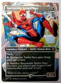 Spectacular Spider-Man - MTG Marvel Spider-Man - Borderless Rare - 0014 NM - Image 1