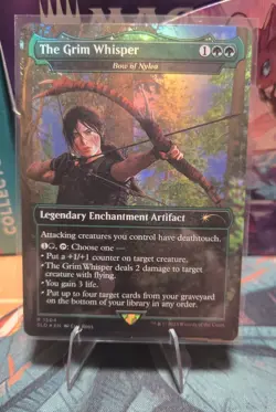 The Grim Whisper - Bow of Nylea Secret Lair Drop Foil - Image 1