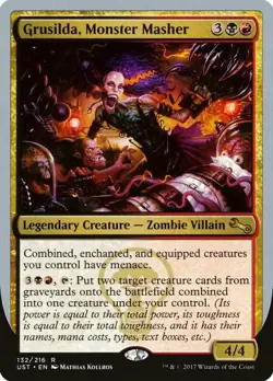 Grusilda, Monster Masher [Unstable] Foil Near Mint - Image 1