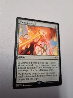 MTG: Twinning Staff (LP): Commander 2020 - Image 2