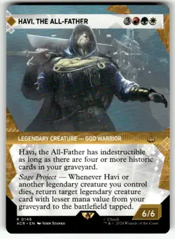 Havi, the All-Father (Showcase) R Universes Beyond: Assassin's Creed 146 NM - Image 1