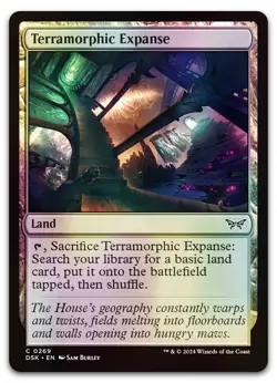 Terramorphic Expanse #269 (Foil) (NM) Duskmourn DSK Magic MTG - Image 1