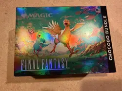 Magic The Gathering Final Fantasy Chocobo Bundle Box - SEALED IN HAND FREE SHIP 195166271224 - Image 1