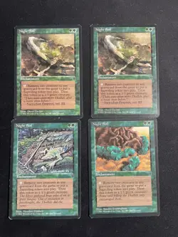 MtG X4 Night Soul Fallen Empires Magic the Gathering - Image 1