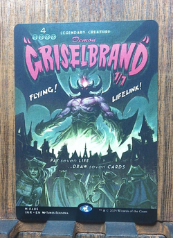 NTG🎇 Griselbrand (Showcase) Innistrad Remastered NEAR MINT Pack Fresh POSTER - Image 2