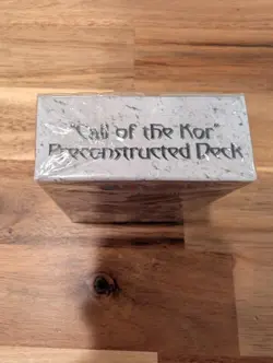 Magic The Gathering Stronghold Call of the Kor New Sealed Theme Deck MTG - Image 3