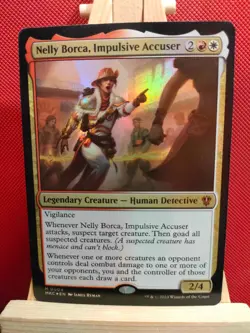 Nelly Borca, Impulsive Accuser FOIL - Murders at Karlov Manor - LP/NM - MTG - Image 1