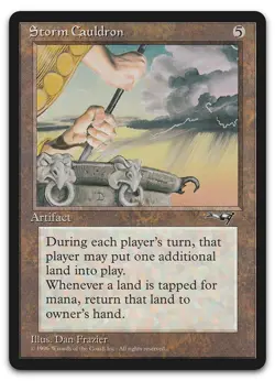 Storm Cauldron (LP) Alliances ALL Magic MTG - Image 1