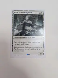 MTG - Spirit of the Labyrinth (White Border) - Mystery Booster 2 (MB2) NM/M Cond - Image 1