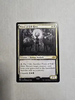 Priest of Fell Rites (Showcase) Modern Horizons 2 Regular - Image 1