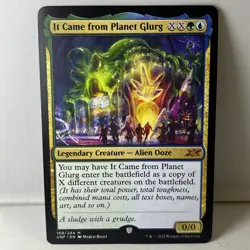 It Came From Planet Glurg (169) Unfinity UNF MTG Magic The Gathering - Image 1