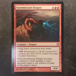 Stormbreath Dragon - Theros (MTG) - Image 1