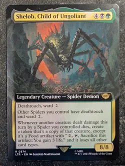Shelob, Child of Ungoliant - Extended - LOTR: Tales of Middle Earth (MTG) - Image 1