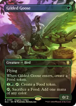 Gilded Goose Foil Borderless Bloomburrow NM MTG - Image 1