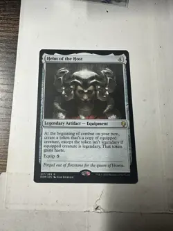 Helm of the Host, Dominaria (DOM) #217 LP MTG - Image 1
