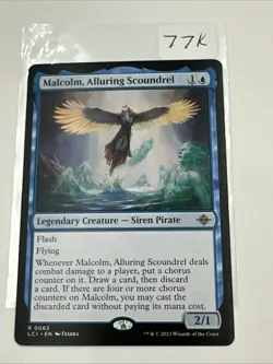 Malcolm, Alluring Scoundrel The Lost Caverns of Ixalan Regular - Image 2