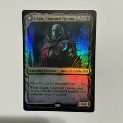 MTG Innistrad Crimson Vow #311R Edgar Markov’s Coffin Double Sided Foil - Image 2