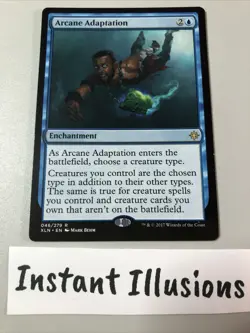 NM Arcane Adaptation - Ixalan Mtg Tcg - Image 2