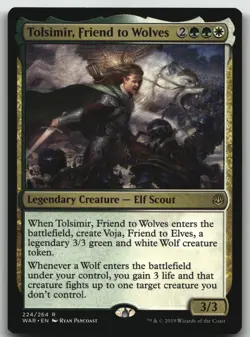 Tolsimir, Friend to Wolves R The List Reprints 224/264 LP - Image 1